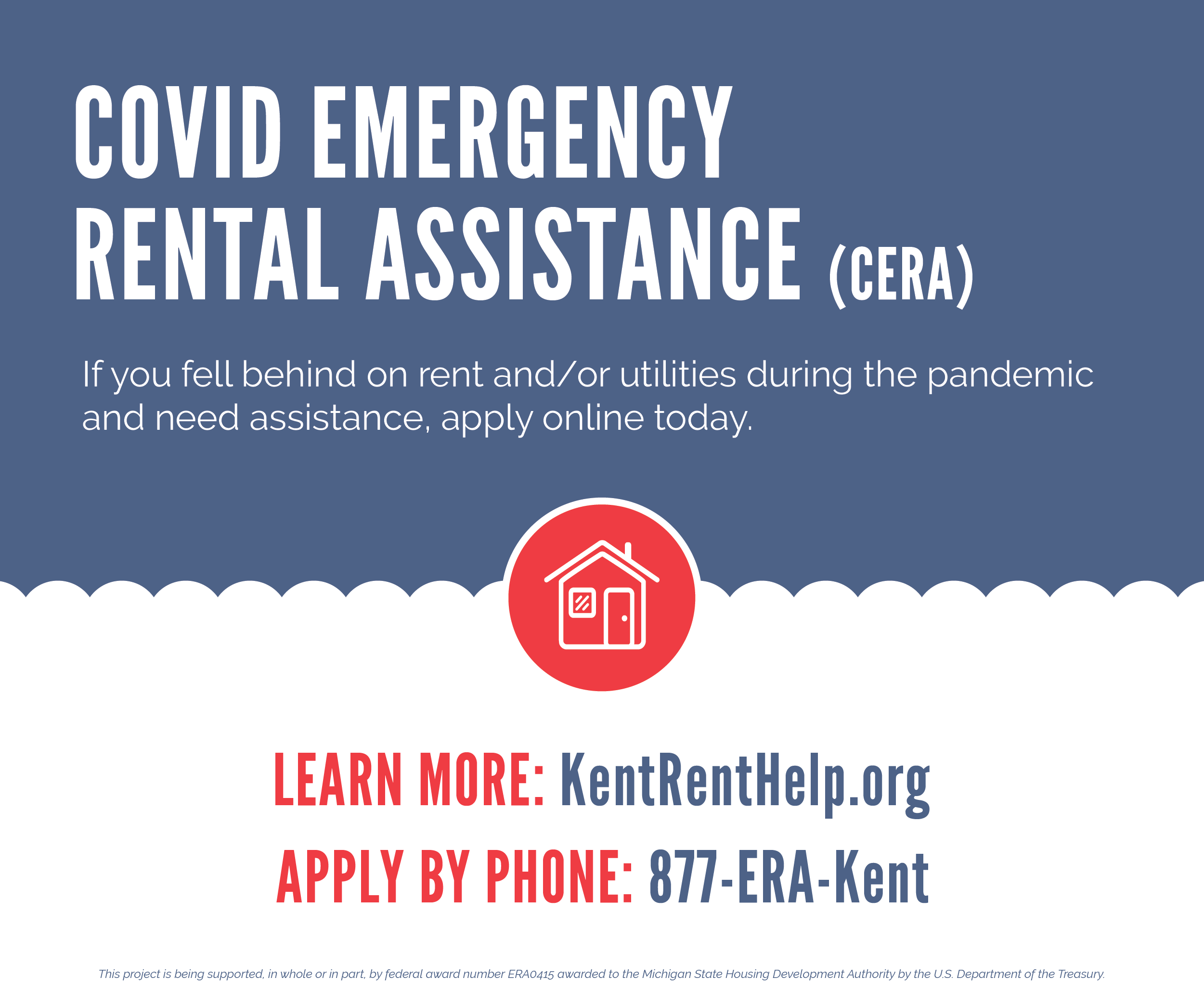 COVID Emergency Rental Assistance (CERA) Flyer