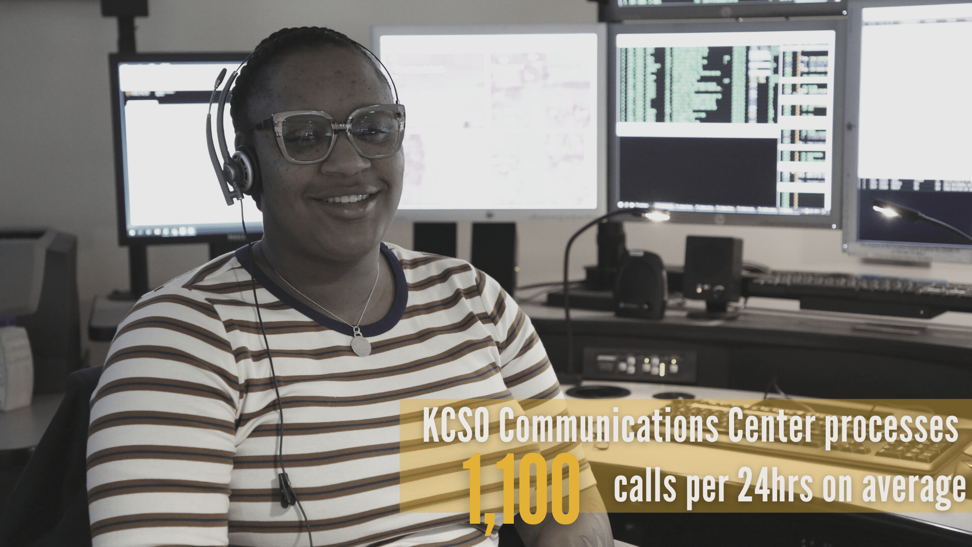 KCSO processes 1,100 calls per 24 hours on average
