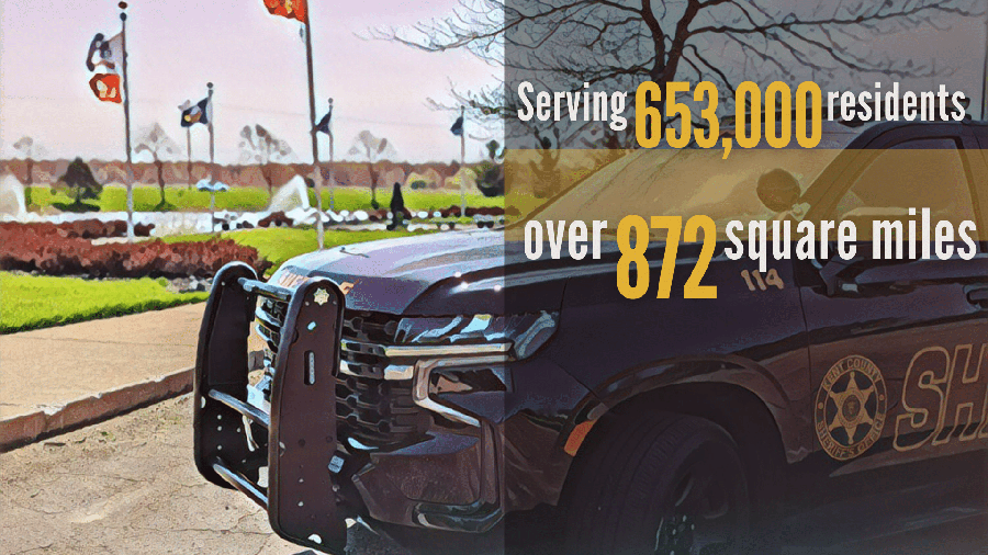 Serving 653,000 residents over 872 square miles