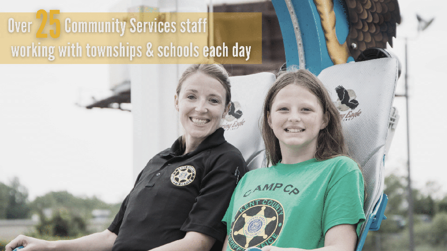 Over 25 Community Services Staff working with townships and schools each day